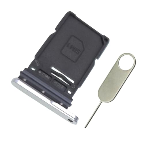 PHONSUN Replacement Sim Card Tray for Samsung Galaxy S25 Ultra SM-S938 S938U S938U1 USA Version Titanium Black/Gray/JadeGreen/PinkGold with Stainless Steel Eject Pin (Gold)