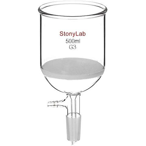 StonyLab Borosilicate Glass Buchner Funnel Cover