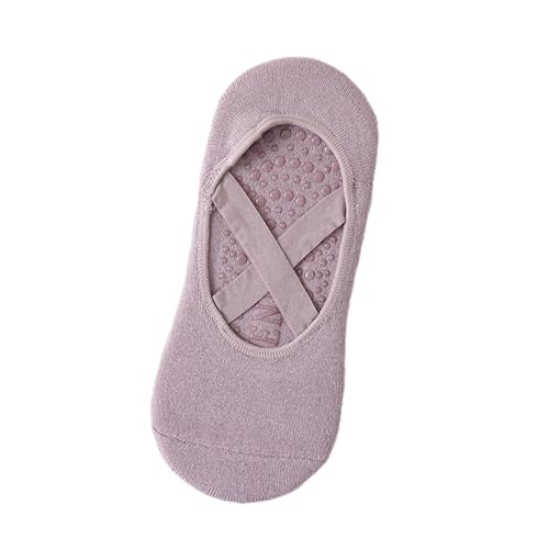 KATAZO Yoga Socks for Women Grips & Straps for Pilates Barre Ballets Dance Barefoots Workout