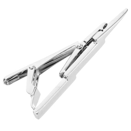 Beavorty Necktie Clip for Men Elegant Metal Tie Clip for Weddings Parties and Business Smooth Surface Design Accessory for Formal Occasions Stylish and Functional
