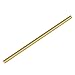 Sutemribor Brass Solid Round Rod Lathe Bar Stock, 1/2 Inch in Diameter 12 Inches in Length