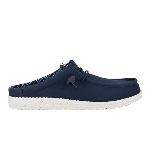 Image of HEYDUDE Men's Wally Slip Stretch Canvas | Men's Shoes | Men Slip-on Loafers | Comfortable & Light-Weight