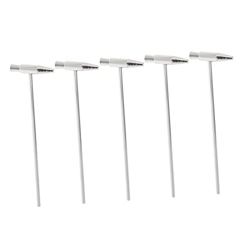 ERINGOGO 5Pcs Water Repair Hammer Versatile Tuning Hammer for DIY Craft Jewelry Making Watch Repair and Micro Parts Assembly Lightweight and Portable Tool