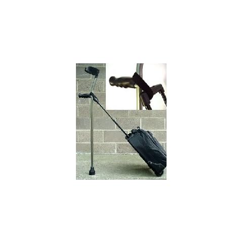 Thomas Fetterman Heavy Duty Luggage Hitch for Cane or Crutch, Black Cover