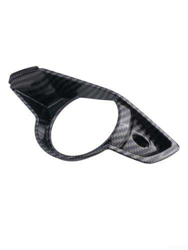 Honseadek - Honseadek Panneau de contour de phare avant gauche pour moto, compatible avec ABS durable avec motif en fibre de carbone, remplacement direct Bolton avec carénage