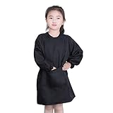 【Usos Múltiples】 - Ideal para clases de cocina, clases de pintura y fiestas. Los niños pueden usar estos delantales duraderos en su clase de pintura, clase de cerámica, clase de escultura y actividades de bricolaje. Estos delantales pueden asegurar que su ropa no sea manchada.