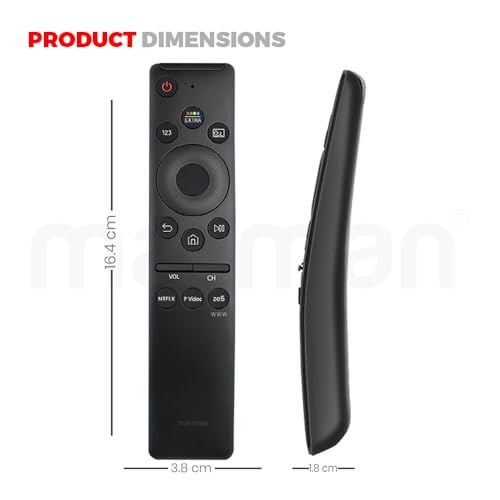 Image of marman Compatible with Samsung Tv Remote Model BN59 Original Suitable for Smart Android 4K TV Series Starts with 6 | 7 | 8 with Hotkeys - Non Voice Command - Match Key by Key with Original Remote