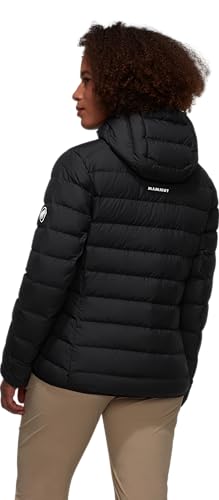 Mammut Waymarker IN Hooded Jacket Women | Winterjacke für Damen, Wasserabweisende Steppjacke, Outdoor Daunenjacke für Winter, Leicht & Warm, Mit Kapuze | Schwarz, S