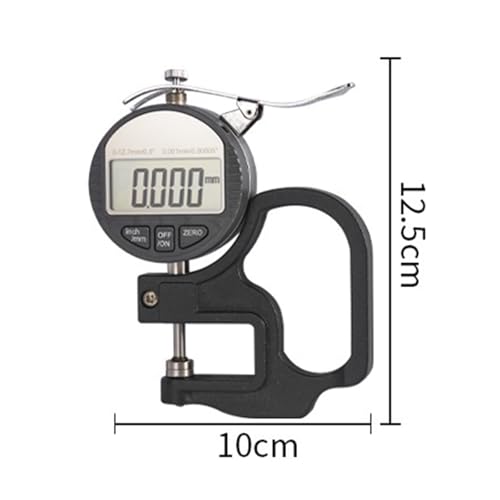 Calibrador digital de espesores 0.001 0-12.7 mm miniatura 2