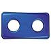 Lid for Slim Jim Bottle Recycling Container, 20 3/8 x 11 3/8, Blue, Sold as 1 Each, 10PACK , Total 10 Each