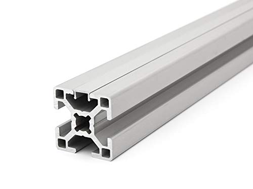 Perfil de cubierta de aluminio tipo B ranura 8, longitud 2 m, VPE = 10 unidades
