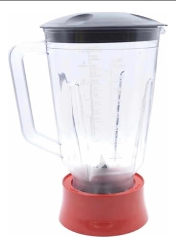 Consejos para Comprar vaso de licuadora t fal los 5 más buscados. 39 Vaso de Repuesto para Licuadora T Fal Powermix, Plástico Transparente y Rojo