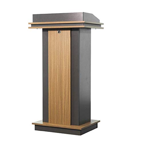 Massivholz, Standlautsprecher Schreibtisch Klassenzimmer Lehrer Holz Lecturn - Geeignet für Kirchen Hotel Education Training Bankette