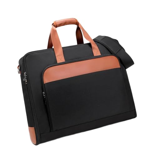 Generic Travel Garment Bag Duffel Bag for Business Trips Large Capacity Water Resistant for Men with Adjustable Strap Travel Suit Bag