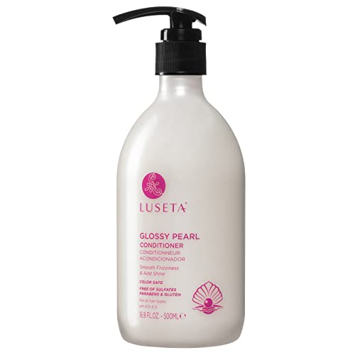 Image of LUSETA Glossy Pearl Conditioner Adds Shine for Dull Hair 16.9oz | Deep Moisture Conditioning - Helps Replenish Hydration, Enhances Natural Luster , Frizz Control and Restore Smoothness