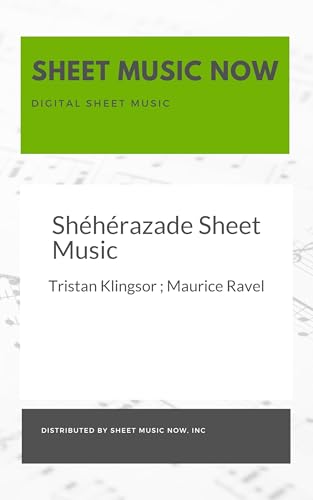 Shéhérazade Sheet Music (French Edition)