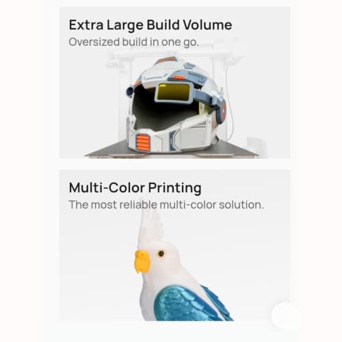 Image of Bambu Lab Multi Color A2L 3D Printer by WOL3D - 330x320x325mm Large Build Volume, High Speed FDM 3D Printing Machine, Full Auto Calibration for Prototyping & Educational Projects