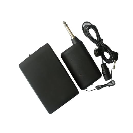 SUPVOX 1 Conjunto Condensador De Microfone De Lapela Microfone Lav Mini Microfone De Transmissão Microfone De Lapela Sem Fio Mini Microfone Sem Fio Alto-falante Automático