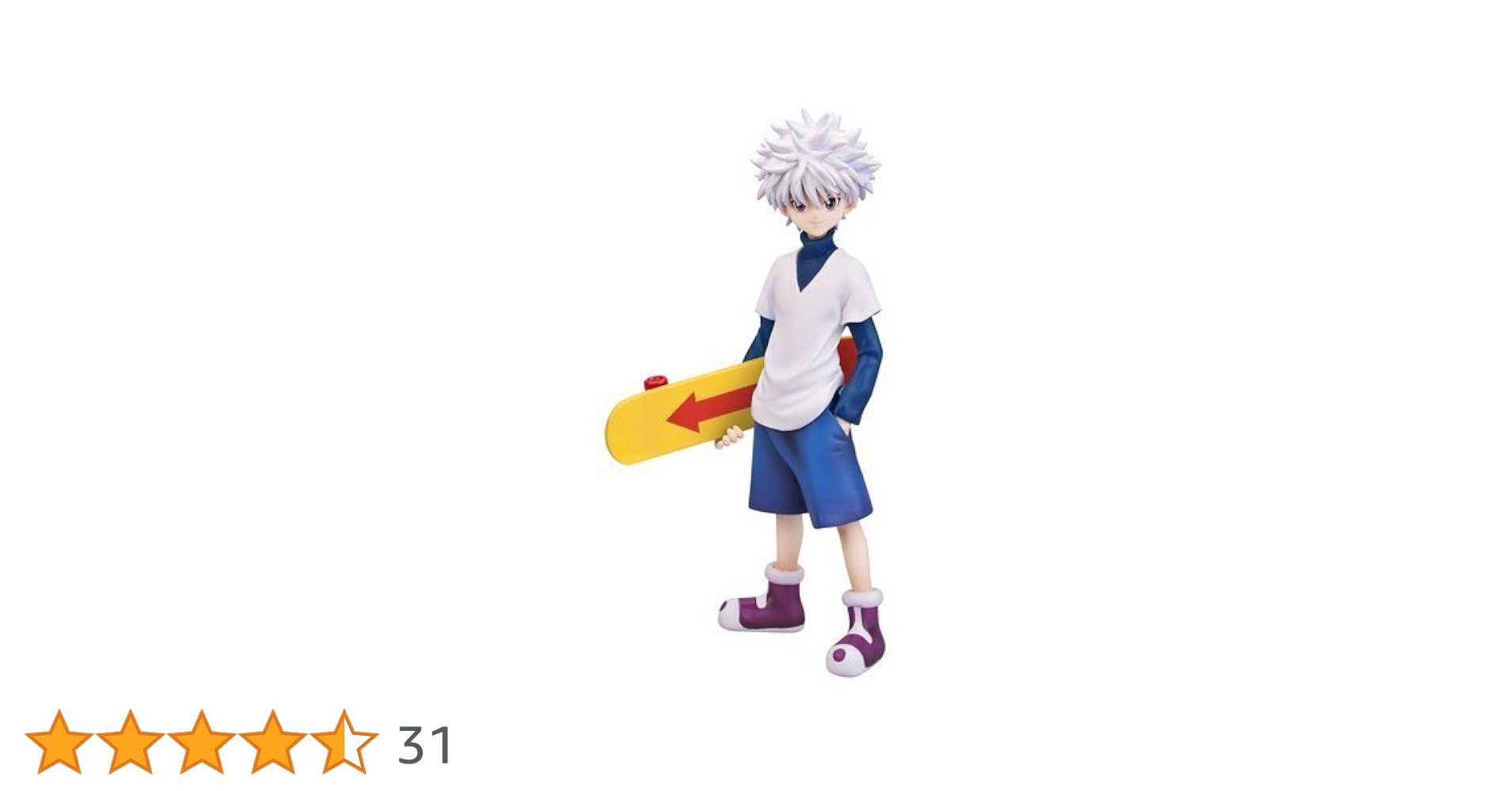 [未開封]HUNTER × HUNTER 緋色の追憶編 キルア B賞・E賞 31sE1aS4MaL.jpg_BO30,255,255,