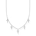 Produktbild Thomas Sabo Damen Halskette Kreuze silber, 925 Sterlingsilber, 40-45 cm Länge