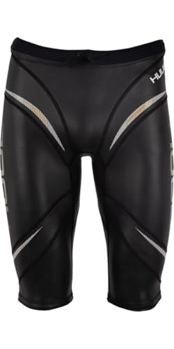 2025 HUUB TC Performance - Pantalón corto de flotabilidad para hombre, color negro y plateado