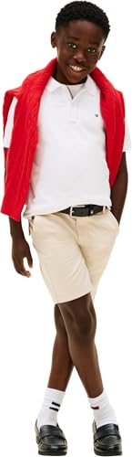 Polo garçon Tommy Hilfiger Drapeau SS vêtement chic pour cérémonie