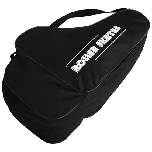 Anneome Ice Skate Storage Bag for Girls Roller Skate Pouch for Women Boys and Girls with Adjustable Shoulder Strap Thickened Backpack