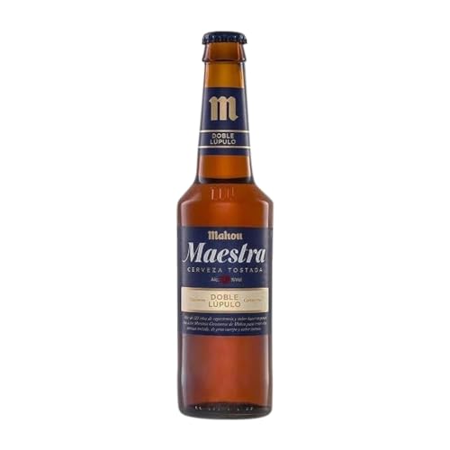 Cerveza Caja de 24 unidades Mahou Maestra Botellín Tercio 33 cl