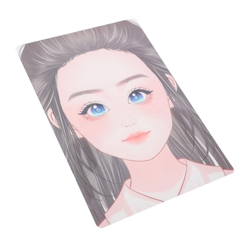 DOITOOL Placa de pintura facial lavável palmilha maquilhagem facial reutilizável órgãos sensoriais