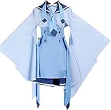 Glaceon Kimono Commission Cosplay Costume Halloween Christmas New Year Party Costume (Female, S)