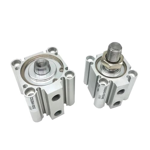 Vérin pneumatique compact CDQ2A40-15DCMZ double effet pour automatisation