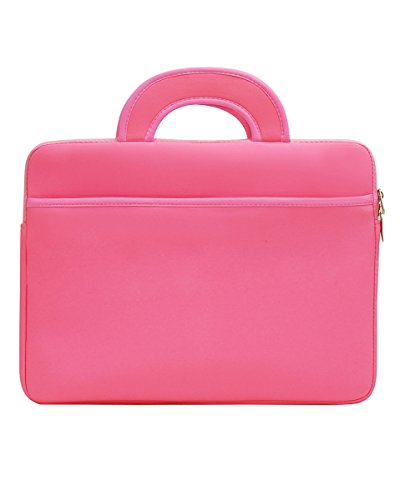 Preisvergleich Produktbild Wasserfeste Schutzhülle für Laptops / Ultrabooks Laptophülle Aktentasche Handtasche Tablet Sleeve Für Apple MacBook / ipad / Samsung 11zoll Pink