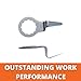 Fein Straight Cutting Blade for Precision Work - Z-Bend Design for Smooth, Clean Cuts on MultiMaster Tools, 4-3/4