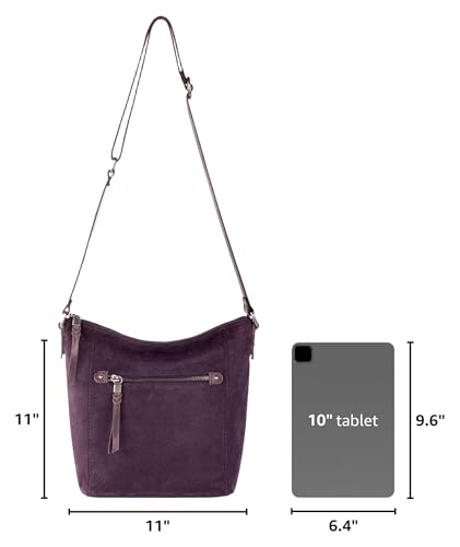 Image of The Sak Ashland Crossbody Purse - Women's Leather Handbag For Everyday & Travel - Cross Body With Adjustable Shoulder Strap
