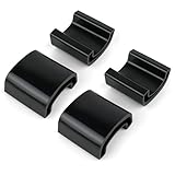 Rear Suspension Leaf Spring Insulator Insert Bushing Bumper Pad Compatible with Ford F-Super Duty Truck F-350 Chassis Cab 1992-2025 E8TZ-5A978-A E8TZ5A978A (4)