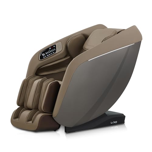 Image of Lixo LI5333 inchIntelligent Wellness inch 4D Massage Chair | AI Body Scanning | 22 Auto Programs | SL Track | Voice Control | Dual Heating | 3-Level Zero Gravity | USB Charging - Brown