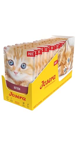 Produktbild von JOSERA Paté Kitten getreidefreies Nassfutter mit Huhn und Lachsöl - 16 x 85 g