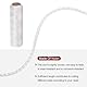 QUARKZMAN 2 Stück Gedrehte Nylon-Maurerschnur 1,5 mm x 250 ft Geflochtene Schnur für Angeln, Gartenarbeit, Basteln, Weiß