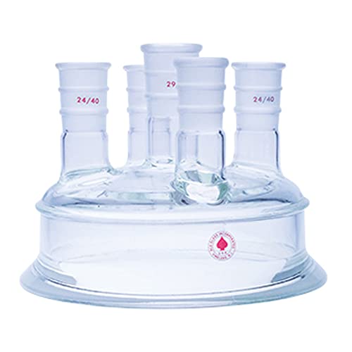 Accouplement de sol 150 mm ACE Verre 6529-23 Duran bride tête 5 cou joints 24/40 pour ballon