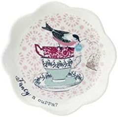 Ashley Thomas Fancy a Cuppa? Porcelain Teabag Tidy, Tea Bag Tidy