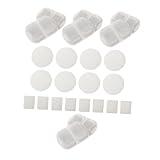 COHEALI 8 セット 猫 フィルター エレメント 水 ディスペンサー 猫 水 噴水 スポンジ フィルター 花 ペット 交換用 フィ