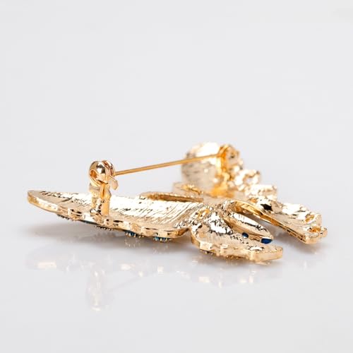 Image of Butterfly Brooch pins Women Enamel Insect Pin Lapel Pin Safety Pin