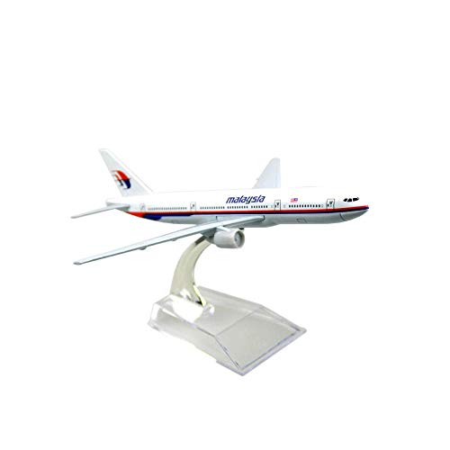 Image of Toys Uncle Diecast Aeroplane Scale Model, (A380 Malaysia), Multicolor
