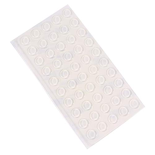 Protetores de parede para pés de borracha transparente Exceart