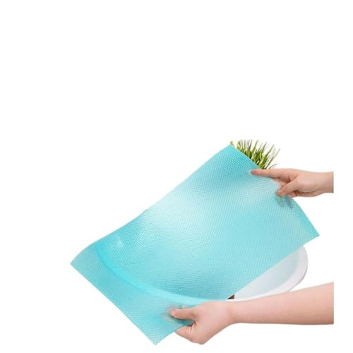 Sets de table imperméables en silicone gris tapis de tiroir réutilisable antidérapant - 7