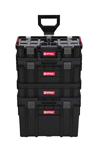 XL Werkzeugtrolley, Werkstattkoffer Set, Werkstattwagen Set ausQ-Brick Serie mit viel Zubehör! B x T x H in cm: 53 x 38… – Bild 4