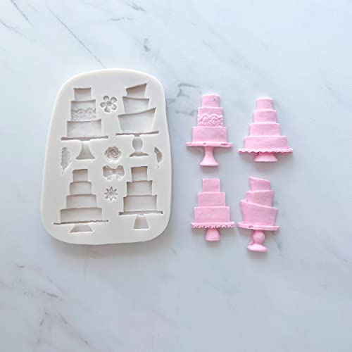 Cake Theme Baking Mold For Cupcakes, Cakepops, Chocolate Strawberries, Pretzels And Rice Krispies
