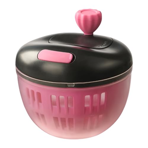 Salatschleuder, Wasch- und Trocknerschüssel, Sieb-Kombination, stabiles Lebensmittel-Waschwerkzeug, 14,5 x 13,2 cm, zum Abtropfen von während der Küche, Vorbereitung, Kochen, Zuhause, Reisen