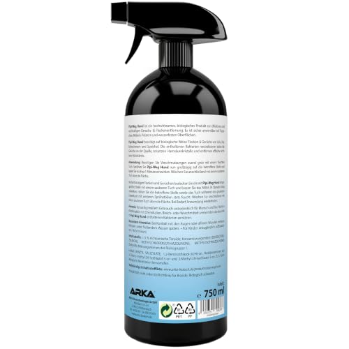 Enzymreiniger Hundeurin 750 ml - Geruchsentferner Hund Welpe Hundebox – Ansicht 8