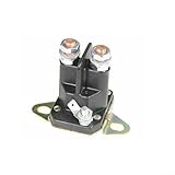 Solénoïde de démarreur de tondeuse autoportée 3 bornes 12 V Montage inférieur compatible avec – pour Cox – pour Rover – pour Murray – pour Ariens – pour BOLENS remplace AM159 A07107 9924285 3057700